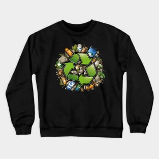 Recycle Waste Crewneck Sweatshirt